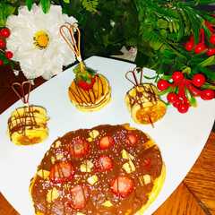 بان كيك 🍓🥞🍫-レシピのメイン写真