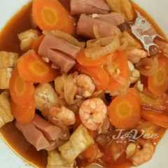 รูปของ Udang Sosis Tahu Asem Manis