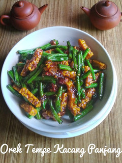 Foto resep Orek Tempe Kacang Panjang