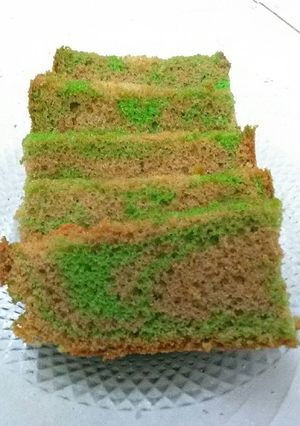 Foto resep Bolu pandan white coffee