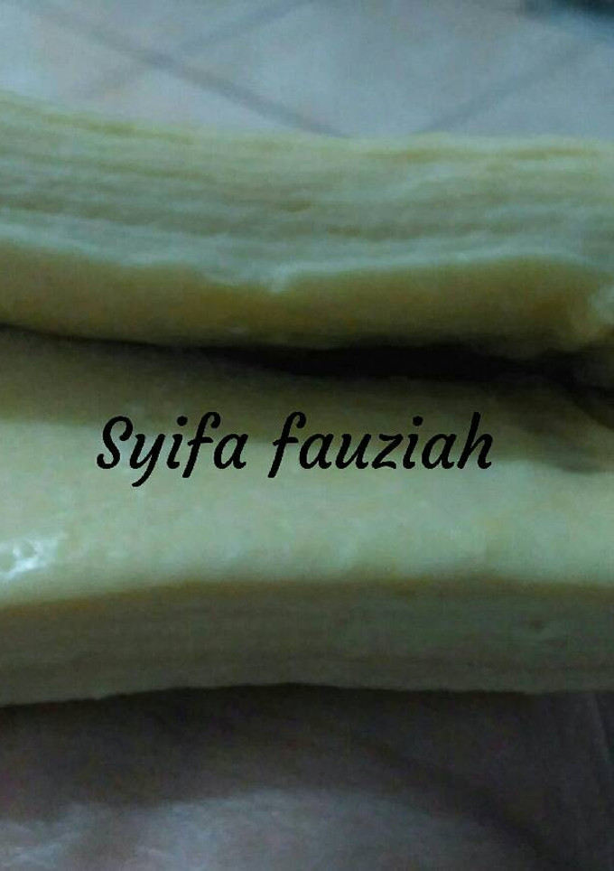 Foto resep Kulit Pastry (puff pastry) foto step by step lengkap