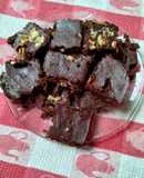 Brownie de porotos negros