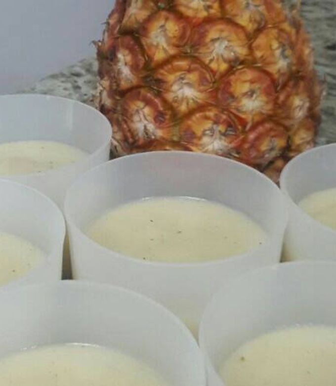 Una foto de Majarete de Piña