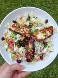 🌿Halloumi grillé en salade