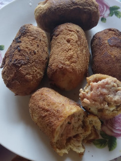 Una foto de Croquetas de carne picada