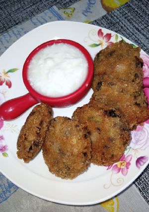 A picture of Indian Potato Tikki.