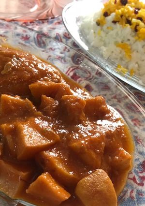 عکسی از دستور خورش به زینب پز
