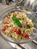 Panzanella with Whole Wheat Bread