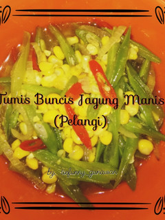 Foto resep Tumis Buncis Jagung Manis (Pelangi)
