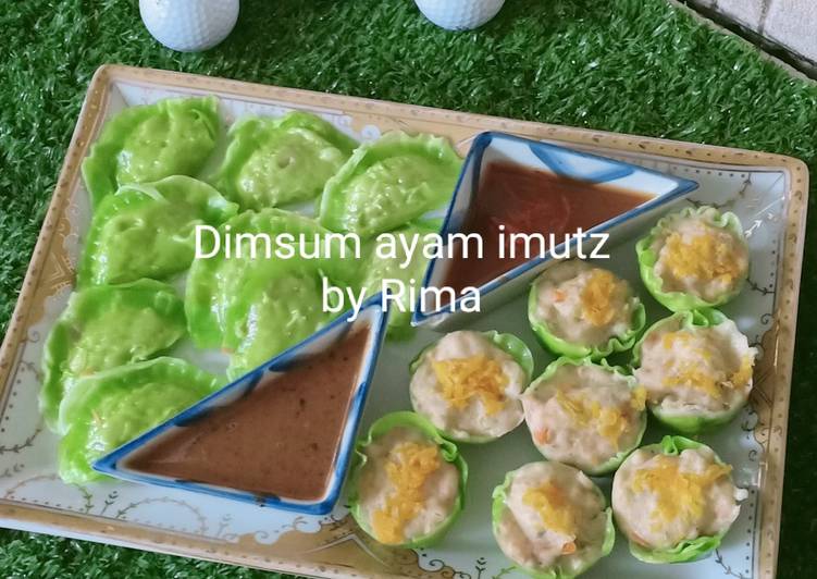 Langkah mengolah Dimsum Ayam Imutz, Enak Banget