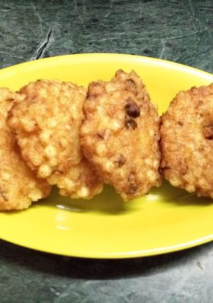 A picture of Sabudana vada.