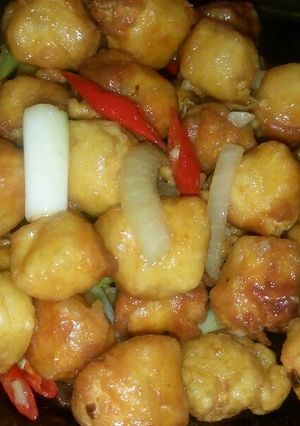 Foto resep Tahu crispy saus tiram