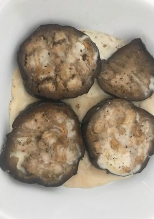 Una foto de Berenjenas 🍆 al queso
