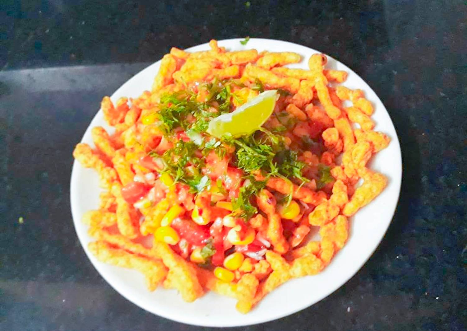 Kurkure Corn Bhel Recipe by DrKhushboo Bansal Cookpad India