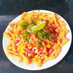 Kurkure Corn Bhel A picture of Kurkure Corn Bhel.