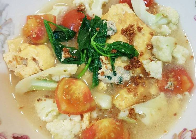 Sup daging bungkus telur (kids friendly 👌😉)
