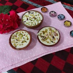 Steam curd/ yammy sweet dish A picture of Steam curd/ yammy sweet dish.