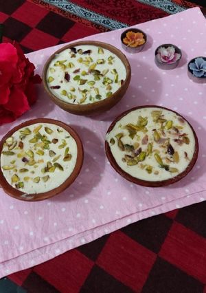 A picture of Steam curd/ yammy sweet dish.