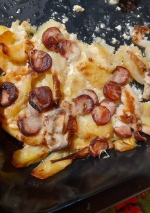 Drótos/Tepsis krumpli újra gomdolva recept fotója