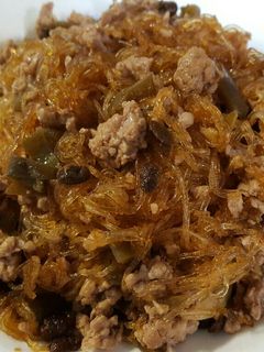 剝皮辣椒螞蟻上樹 的食譜成品照片