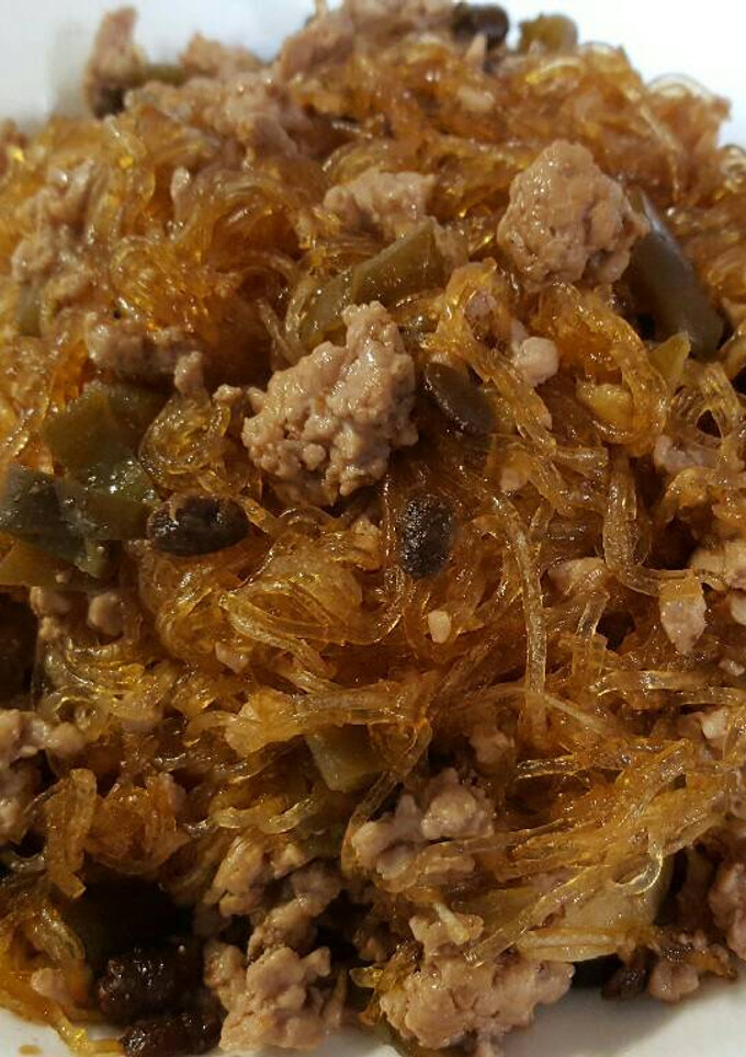 剝皮辣椒螞蟻上樹 的食譜成品照片