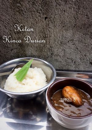 Foto resep Ketan Kinca Durian