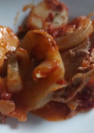 Una foto de Estofado de lomo de cerdo