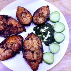 A picture of Green fish.