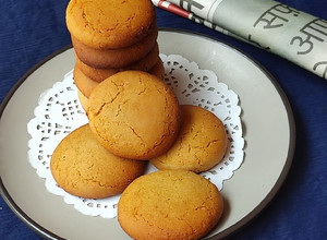 A picture of Brown Rice Flour Nankhatai.