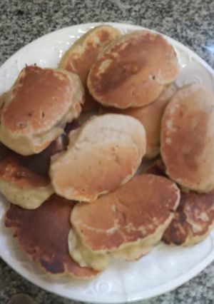 Una foto de Pancakes de banana