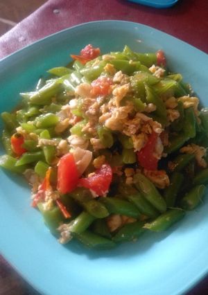 Foto resep Tumis buncis telur