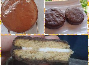 Foto resep Homemade Choco pie marshmallow