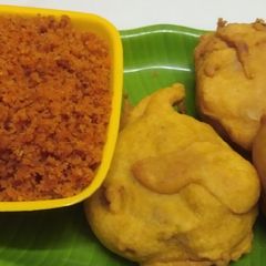 Batata Vada A picture of Batata Vada.