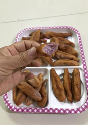 Hình của món Bánh khoai mỡ chiên giòn rụm ^^.