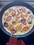 Plantain and Ham Frittata