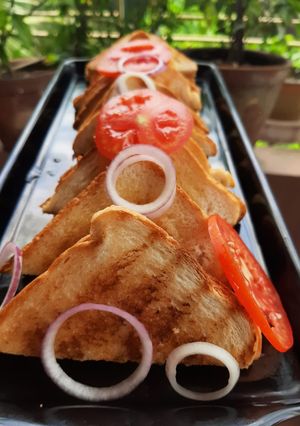 A picture of Egg Sandwiches.