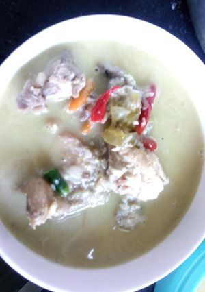 Foto resep Garang asem ayam kampung kuah