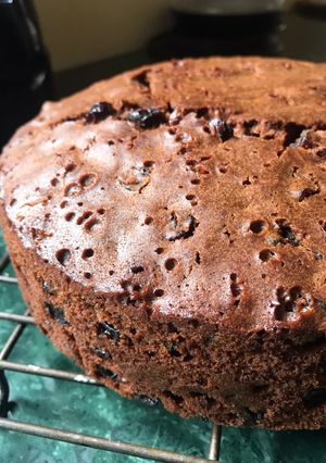 A picture of Christmas Fruitcake.
