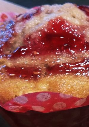 Φωτογραφία της συνταγής Muffins με μέλι & μύρτιλα