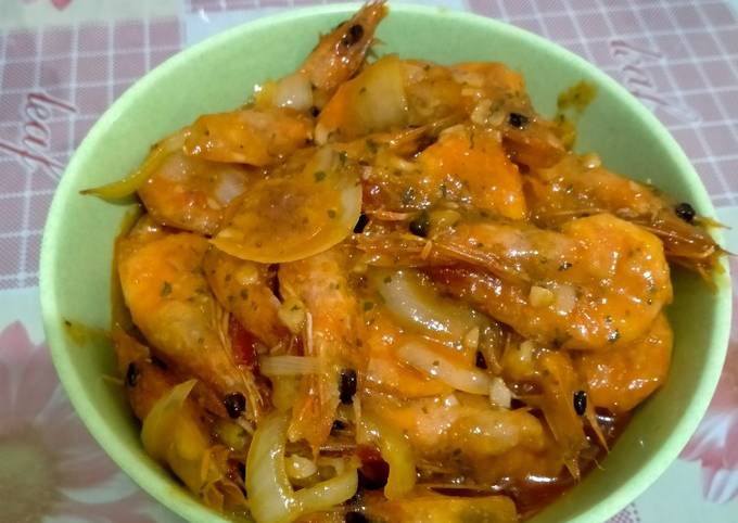 Udang asam manis