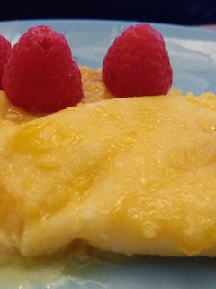 Una foto de Tortilla dulce de mermelada