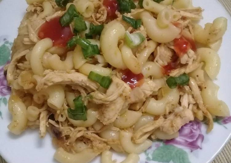 Steps to Make Speedy Chicken macaroni