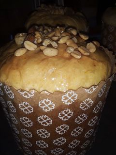 Una foto de Pan dulce navideño