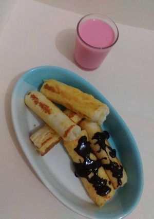 Foto resep Roti Tawar Gulung Keju