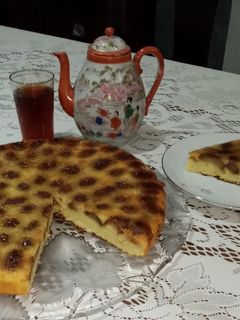 صورة لوصفة كيكة البلح