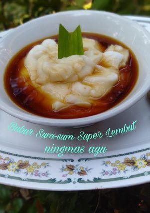 Foto resep Bubur Sum-sum Super Lembut aroma jahe