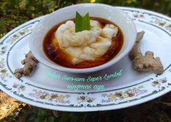 Praktis, Membuat Bubur Sum-sum Super Lembut aroma jahe Mantul Banget