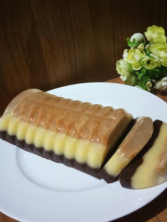 Foto resep Puding Lapis Biskuit