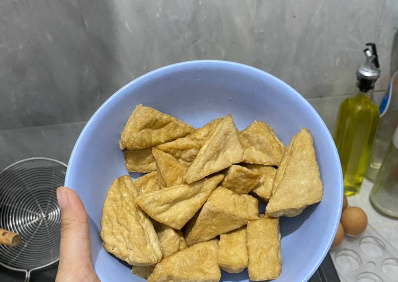 Langkah Mudah untuk Menyiapkan Tahu Kempong | Tahu Pong, Enak Banget