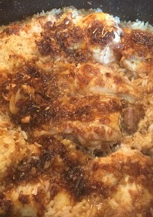 A picture of Chicken & Rice.